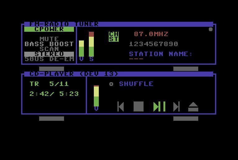 C64_FM_6 Commodore 64/128 FM Radio Module AudioEx 2.0, GEOS App & C128 Support - updated 2022 New Build & Latest Software. - GameDude Computers