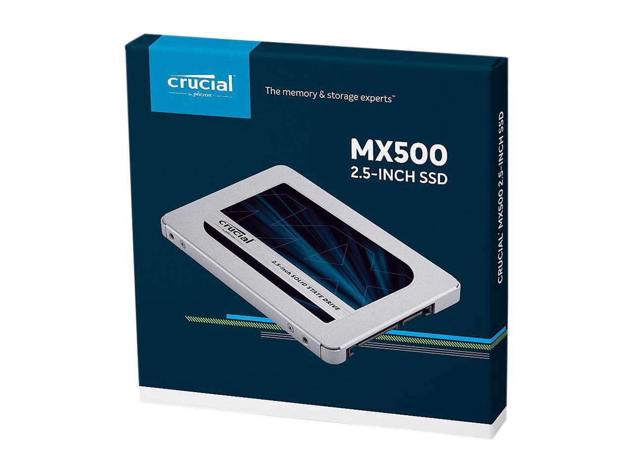 250Go, 3D NAND, SATA, M.2 2280 Crucial CT250MX500SSD4 SSD interne MX500 