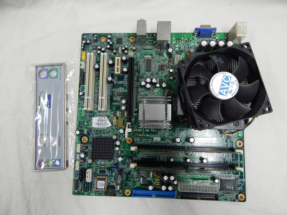 HP 945GCT-HM (LGA775) + INTEL PENTIUM-D 3.0Ghz + 1gb DDR2 (2x 512mb