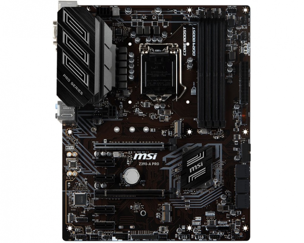 MSI Z390 A PRO GAMING Motherboard Intel Z390 8th Gen CPU ... home security camera diagram 