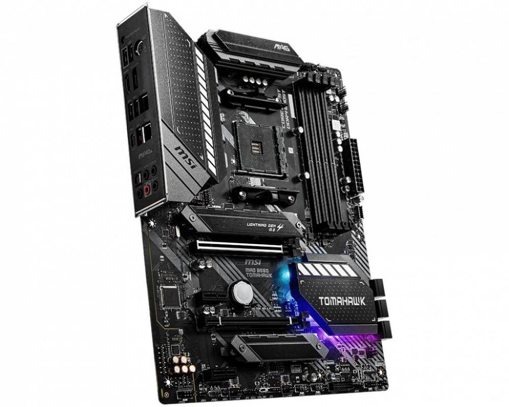 Msi Mag B550 Tomahawk Motherboard Am4 Ddr4 Usb 3 2 M 2 Gamedude Computers