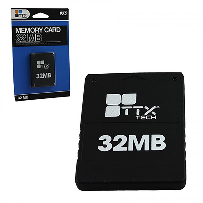 TTX PS2 Memory Card 32MB MODEL NXP2 026 849172004221