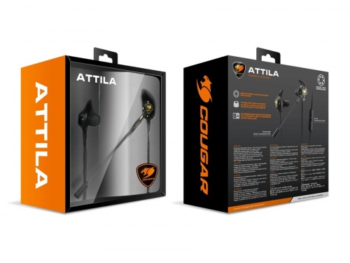 COUGAR ATTILA Gaming Headset In Ear Graphene Diaphragm Drivers CGR P07B-860H
