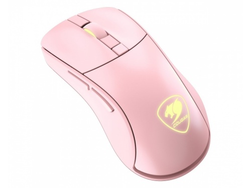 Cougar SURPASSION RX PINK Wireless Gaming Mouse  13 colors - 7200dpi  - 1000Hz Wireless and Wired  MODEL : CGR-SURRX2