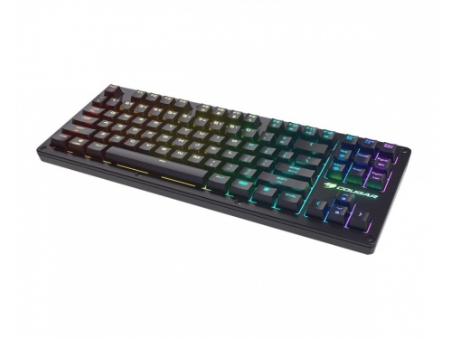 COUGAR PURI TKL RGB Gaming Keyboard Mechanical RED SWITCH  14 Effect Backlight - Magnetic cover MODEL : CGR-WM1SB-PUTRGB