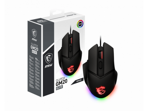 MSI CLUTCH GM20 ELITE RGB Gaming Mouse MODEL : GLUTCH GM20 ELITE 