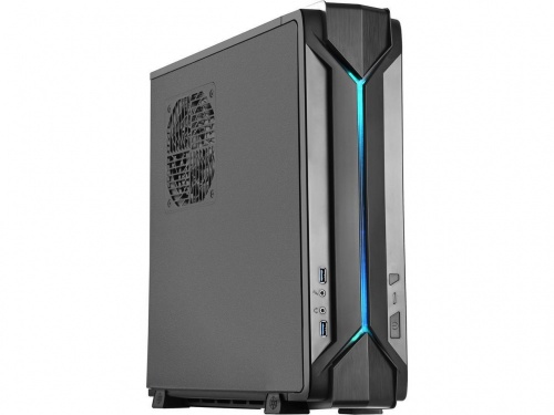 SilverStone RAVEN Series SFF Desk/Tower Case No PSU - Mini DTX / ITX - USB 3.0 - BLACK - RGB MODEL : SST-RVZ03B