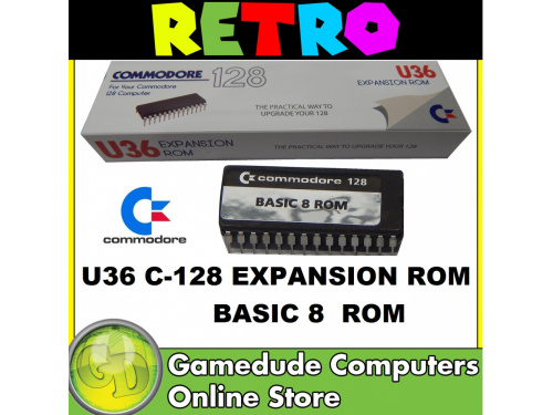 C128 U36 ROM - BASIC 8 ** Single ROM ** 