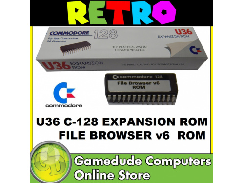 C128 U36 ROM - File Browser 128 ** Single ROM **