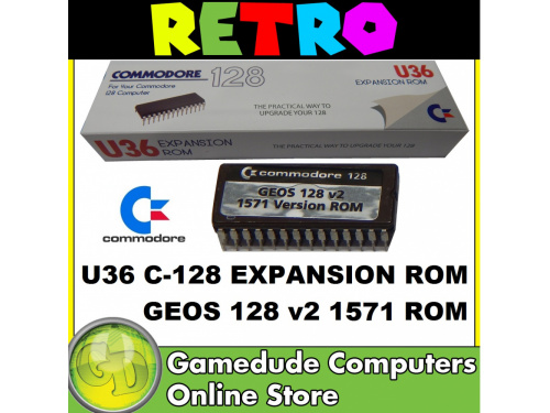 C128 U36 ROM - GEOS 128 (1571)  ** Requires original GEOS Disks ** ** Single ROM **