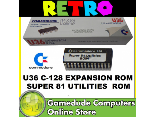 C128 U36 ROM - SUPER 81 UTILITIES ** Single ROM **