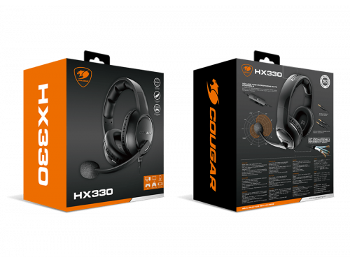 COUGAR HX330  Cross Platform Gaming Headset Model: CGR-P50B-250