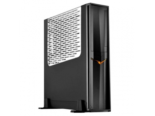 SilverStone RAVEN Series SFF Desk/Tower Case No PSU - Mini DTX / ITX - USB 3.0 - BLACK WINDOW MODEL : SST-RVZ02B-W