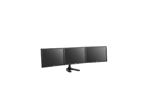 Spacedec Freestanding Triple Mount Black SD-FS-T Supports displays with 75 x 75mm and 100 x 100mm