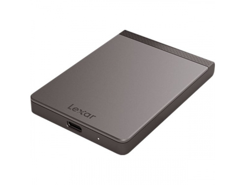 Lexar LSL200X002T-RNNNG, SL200 External Portable SSD, 2TB, USB 3.1, Read Speed: Up to 550MB/s, Write Speed: Up to 400MB/s