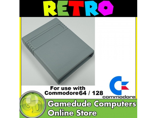 Blank C64 cartridge LIGHT GREY Colour Code (4) 