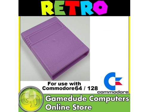 Blank C64 cartridge PURPLE Colour Code (6) 