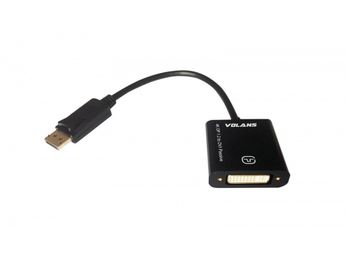 Volans PASSIVE DisplayPort to DVI Converter (4K) - Model: VL-PDPDV