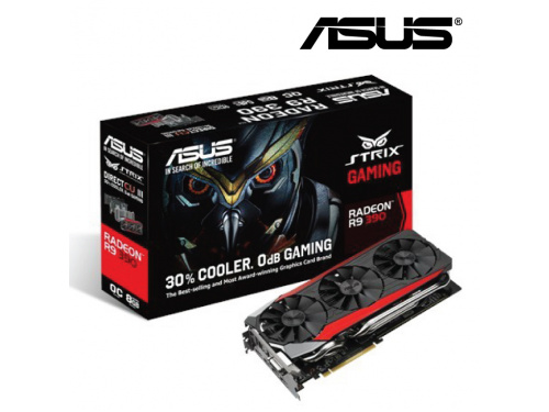 ASUS STRIX R9 390 OVERCLOCK 8GB GDDR5 512 Bit STRIX-R9390-DC3OC-8GD5-GAMING Core 1050Mhz &lt;b&gt;Ex DEMO Card ONLY&lt;/b&gt;