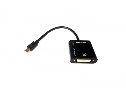 Volans PASSIVE Mini DisplayPort to DVI Converter (4K) - Model: VL-PMDPD