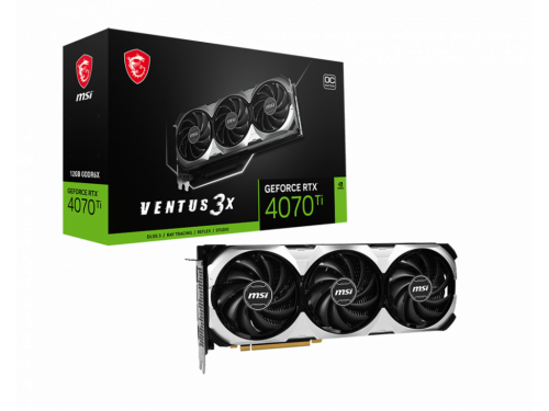 MSI RTX 4070 Ti VENTUS 3x OC 12GB GDDR6X