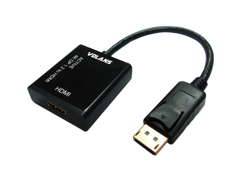 Volans ACTIVE DisplayPort to HDMI Converter (4K) - Model: VL-ADPHM