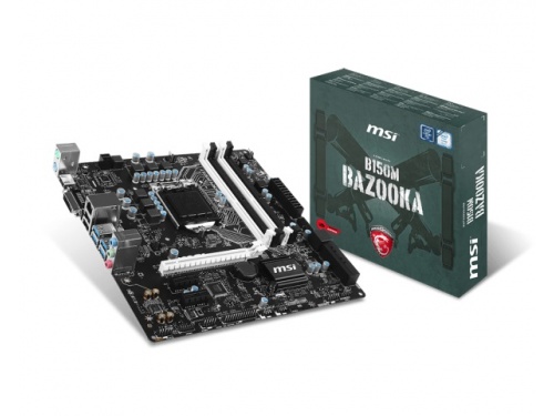 MSI B150M BAZOOKA Gaming Motherboard Lan Audio Boost DDR4 USB3.1 Support 6th and 7th GEN CPU &lt;b&gt;Complete in Box&lt;/b&gt;