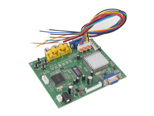 Multi input to VGA PCB Model GBS 8200 CGA/EGA/YUV signal input VGA output