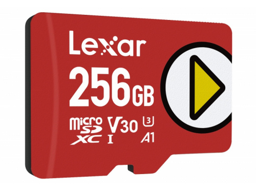 Lexar LMSPLAY256G-BNNNG, Play MicroSDXC, 256GB, UHS-I, Read Speed: Up to 150MB/s