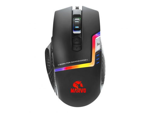 MARVO Scorpion G958 USB Gaming PC Mouse - RGB backlight - 10000dpi - 9 Button - 1.8m Cable - MODEL: G958 