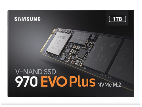 SAMSUNG 1TB M.2 NVMe 970 EVO Plus Series  MODEL : MZ-V7S1T0BW