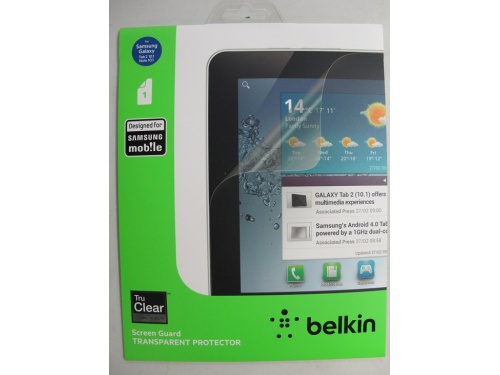 Belkin Trueclear Transparent Screen Protector For Samsung Galaxy Tab 2 10 1inch Gamedude Computers