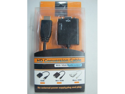 HYTEK HD Conversion Cable with Audio+VGA