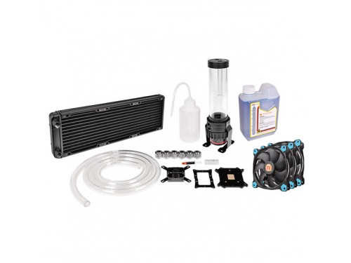 THERMALTAKE PACIFIC R360 CL-W115-CA12BU-A BLUE Water Cooling Kit Intel / AMD 3x 12cm Blue RIING Fan