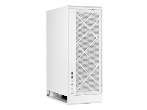 SilverStone ALTA G1M -  WHITE - Stack Effect Design No PSU (SFX-L) - Micro / Mini ATX - USB 3.0 MODEL: SST-ALG1MW