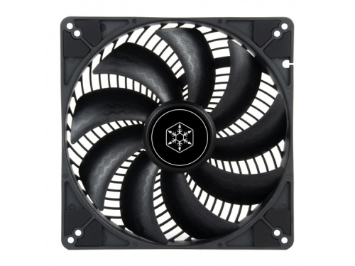 SilverStone 180mm Air Penetrator Fan BLACK 180mm x 32mm - Dual Ball Bearing - 0~1200rpm  PWM MODEL : SST-AP184i-PRO