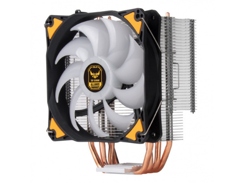 SilverStone AR12 TUF RGB 120mm Fan CPU Cooler Intel LGA 2066/2011/1700/1200/115x/1366/775 AMD Socket AM4/AM3/AM2/FM2/FM1* MODEL : SST-AR12-TUF