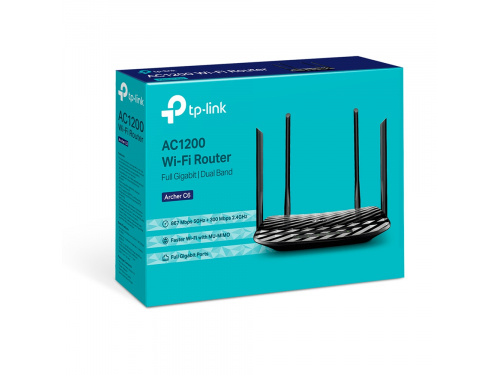 TP-LINK ARCHER C6 AC1200 Wireless MU-MIMO Gigabit Router  Ver2.x