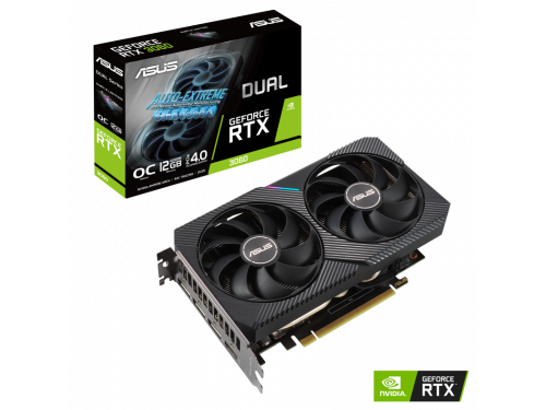 ASUS RTX-3060  DUAL OC V2 12GB GDDR6 MODEL : DUAL-RTX3060-O12G-V2 