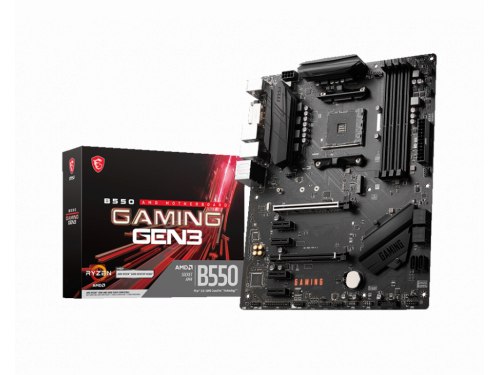 MSI B550 GAMING GEN3 Motherboard AM4 - DDR4 - USB 3.2 - M.2 