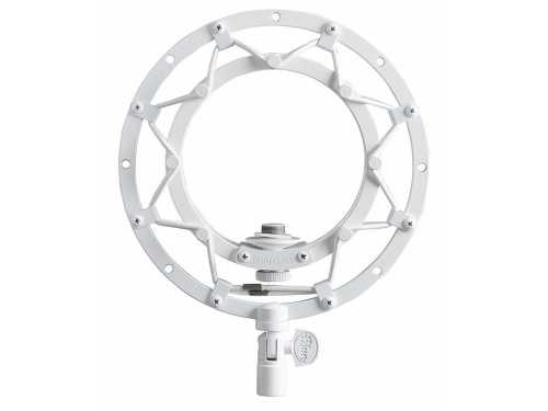 BLUE RINGER WHITE Shock Mount for SNOWBALL USB Microphone 836213004555