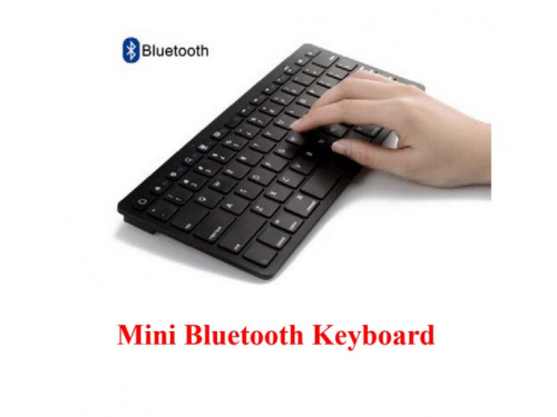 Mini Bluetooth Keyboard BLACK  MODEL : BK3001 (Black) 
