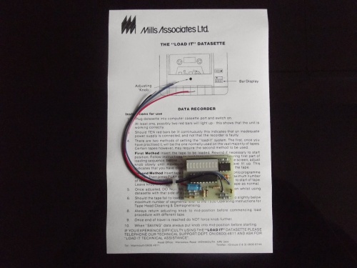 LOAD IT C64 Datasette Display Module for C2N/1531 unit ** Soldering required **