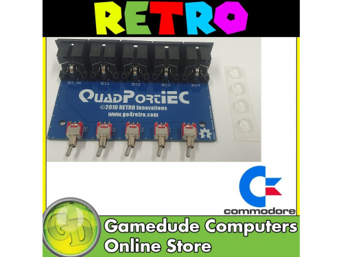 QuadPortIEC 4 port IEC bus hub