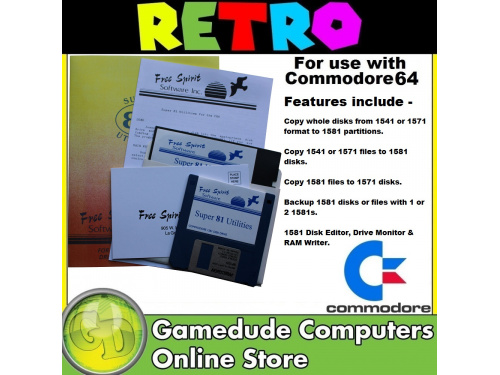 Super 81 Utilities by Free Spirit Software  C64 Version