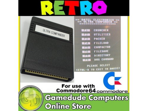 DATEL - ULTRA CRUNCHER/COMPANDER Cartridge for C-64