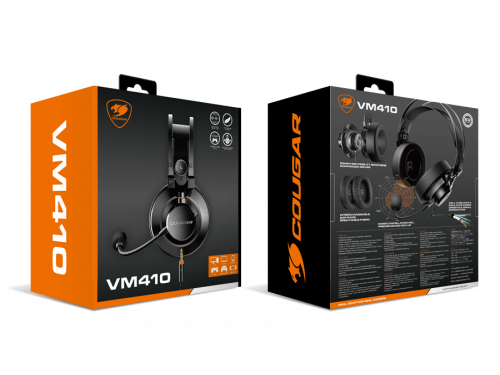 COUGAR VM410  Cross Platform Gaming Headset Model: CGR-P53B-550 