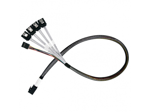 SilverStone CPS05 50cm Mini SFF-8643 to SATA Model: SST-CPS05
