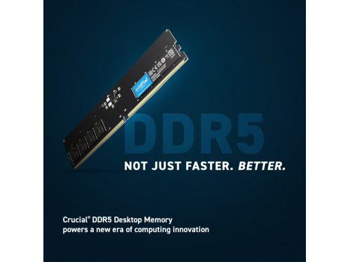 CRUCIAL Premium 16GB Single Stick DDR5 - 4800 Model: CT16G48C40U5