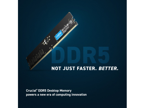 CRUCIAL Premium 32GB Single Stick DDR5 - 4800 Model: CT32G48C40U5